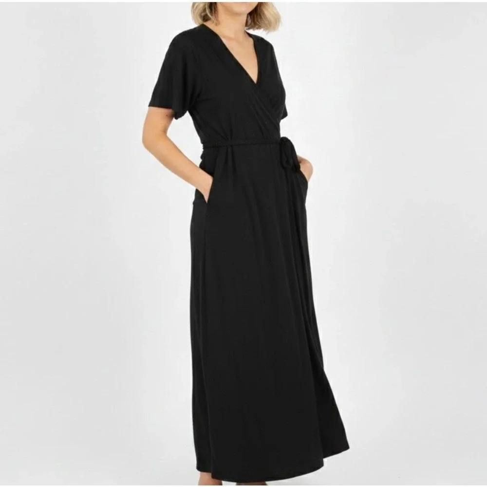 abercrombie and fitch wrap dress & Green Floral Ruffle Asymmetric V-neck Midi Dr  Brie this dress is designed with adjustable ties to style as strapless Abercrombie and Fitch wrap dress